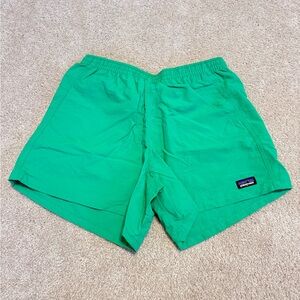 Patagonia Women’s Bright Green Athletic Shorts